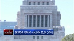 H1-2020, Ekspor Jepang Anjlok 26,2% (YoY)