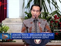 Jokowi Minta Anggaran Belanja Negara Diserap Cepat