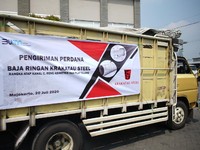 Hilirisasi, Krakatau Steel Luncurkan Produk Baja Ringan