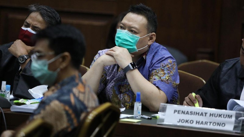 Sidang lanjutan Jiwasraya. CNBC Indonesia/Andrean Kristianto
