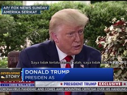Trump Akan Tolak Hasil Pemilu 2020 Jika Dirinya Kalah