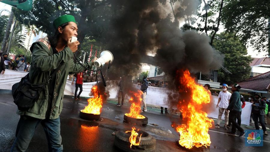 Sidang lanjutan Jiwasraya. CNBC Indonesia/Andrean Kristianto