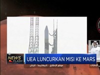 Begini Detik-Detik Roket UEA Meluncur ke Mars