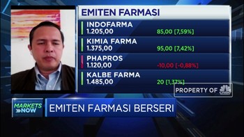 Harapan Penemuan Vaksin Meningkat, Saham Farmasi Menguat