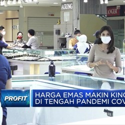 Harga Emas Makin Kinclong di Tengah Pandemi Covid-19