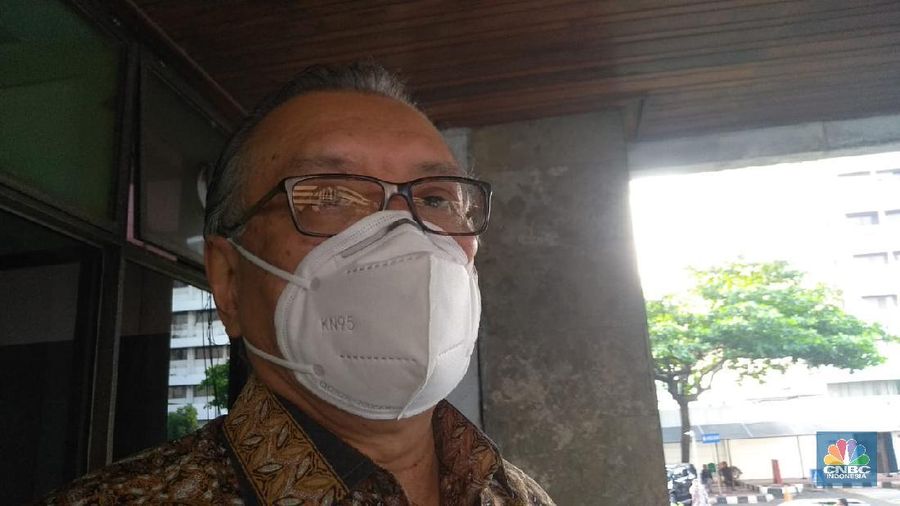 Ketua LPS Halim Alamsyah (CNBC Indonesia/Cantika Dinda)