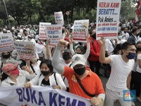 Pekerja Spa Cs Serbu Anies, Ini Alasan Hiburan Belum Dibuka