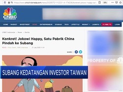 Subang Kedatangan Investor Taiwan