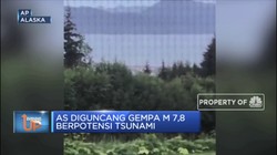 AS Diguncang Gempa M 7,8 Berpotensi Tsunami