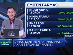 Euforia Vaksin Dongkrak Penguatan Emiten Farmasi