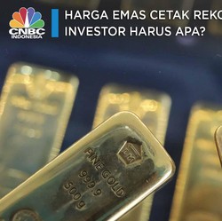 Harga Emas Cetak Rekor 9 Tahun Nih, Investor Harus Gimana?