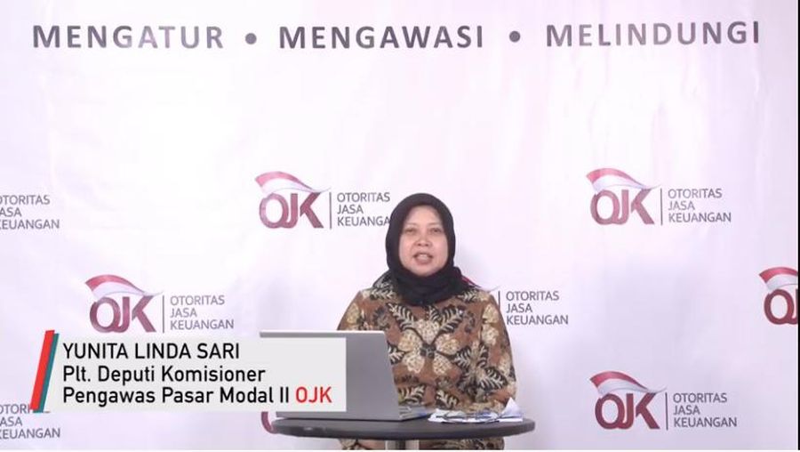 Plt Deputi Komisioner Pengawas Pasar Modal II OJK Yunita Linda Sari. (OJK)