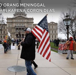 Rekor! 1000 Orang Meninggal Dalam Sehari Karena Coron di AS