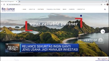 Reliance Sekuritas Ingin Ganti Jenis Usaha jadi MI