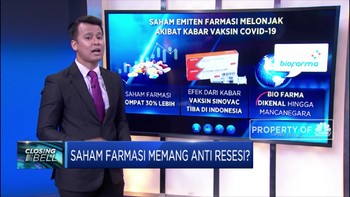 Saham Farmasi Memang Anti Resesi?