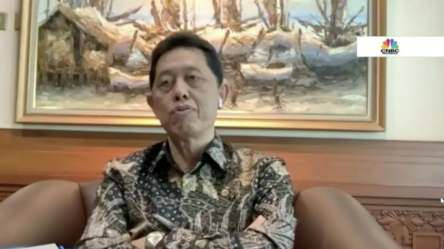 Anggota Dewan Komisioner OJK Heru Kristiyana di acara Webinar Nasional ²©²ÊÍøÕ¾ bertema