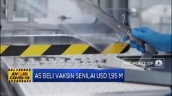 AS akan Beli Vaksin Senilai USD 1,95 M