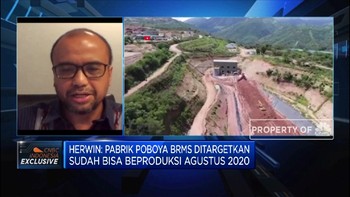 Dulang Cuan Emas,BRMS Targetkan Produksi 4.500 Ton Bijih/hari