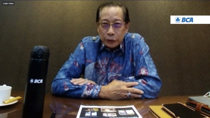 Presiden Direktur PT Bank Central Asia Tbk (BBCA) Jahja Setiaatmadja di acara Webinar Nasional CNBC Indonesia bertema Presiden Direktur PT Bank Central Asia Tbk (BBCA) Jahja Setiaatmadja di acara Webinar Nasional CNBC Indonesia bertema