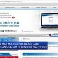 Sinar Mas Multiartha Batal Jadi Pemegang Saham CCB Indonesia