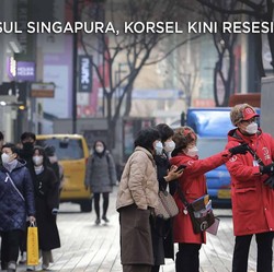 Susul Singapura, Korsel Kini Resesi