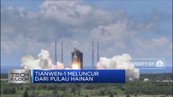 Wow! China Meluncur ke Mars