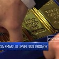 Cetak Rekor! Harga Emas Uji Level USD 1.900/Oz