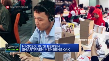 H1-2020, Rugi Bersih Smartfren Membengkak