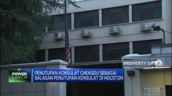 Bendera AS di Konsulat Chengdu Diturunkan
