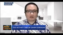 Hati-Hati 'Dibeliin' Saham Gorengan! Ini Ciri-Cirinya
