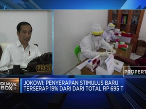 Jokowi Singgung Pencairan Stimulus Covid 19 Masih Lambat