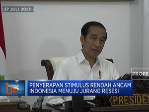 Kecewa! Penyerapan Stimulus Rendah