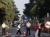Melihat Detik-detik Penutupan Konsulat AS di Chengdu China