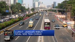 Luhut: Jangan Ribut Soal 500 TKA China