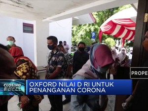 RI Dapat Nilai D untuk Penanganan Covid 19