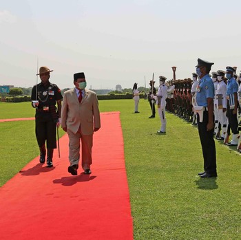 Usai Turki, Ini Penampakan Menhan Prabowo Kunjungi India