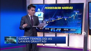 Saham Teknologi AS Lawan Gravitasi