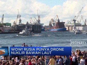 Wow! Rusia Punya Drone Nuklir Bawah Laut