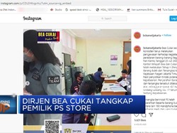 Ditjen Bea Cukai Tangkap Pemilik PS Store