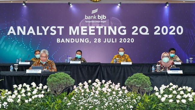  NPL  Terjaga Laba bank  bjb di  Semester I Tembus Rp 808 M