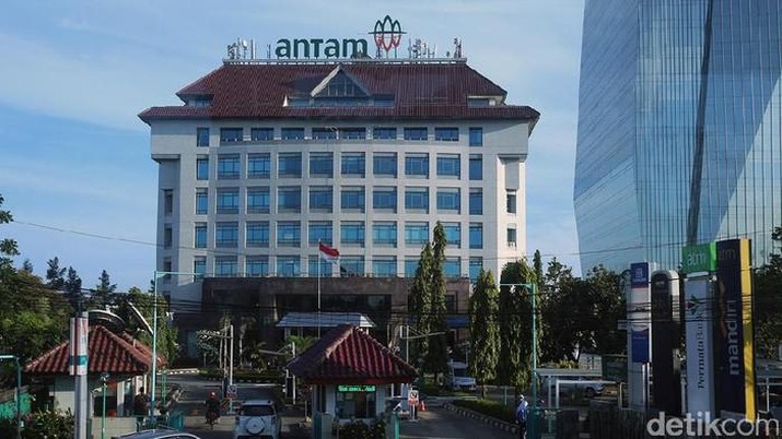 Gedung Antam (detikcom/Ari Saputra) Gedung Antam (detikcom/Ari Saputra)
