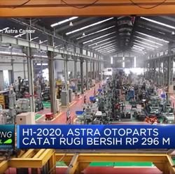 H1-2020, Astra Otoparts Catat Rugi Bersih Rp 296 M