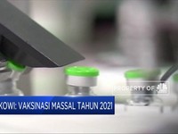 Jokowi: Vaksinasi Massal Tahun 2021