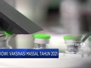 Jokowi: Vaksinasi Massal Tahun 2021
