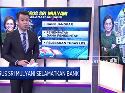 Jurus Sri Mulyani Selamatkan Bank