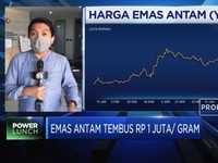 Top! Emas Antam Tembus Rp 1 Juta per Gram
