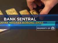 Bank Sentral Banyak Negara Borong Emas