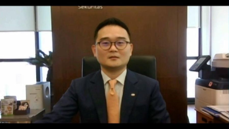 CEO PT Mirae Asset Sekuritas Indonesia Tae Yong Shim