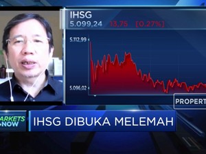 Dibuka Melemah, IHSG Sulit Tembus Level Resisten 5.150