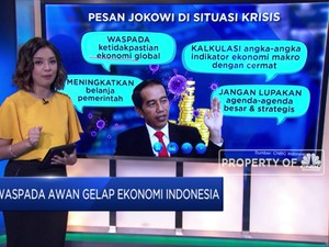 Jokowi Wanti-Wanti Awan Gelap Ekonomi Selimuti RI